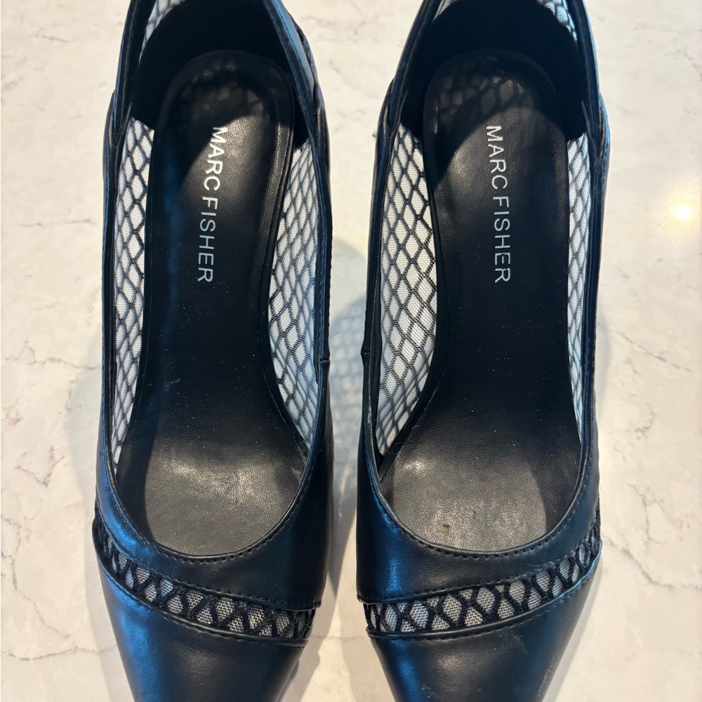 Marc Fisher Black Heels